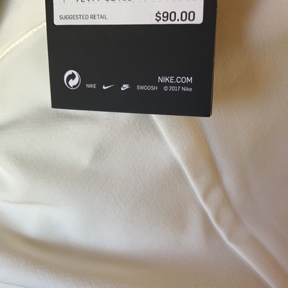New Nike golf flex woven crop pants off white $90 - Picture 10 of 10